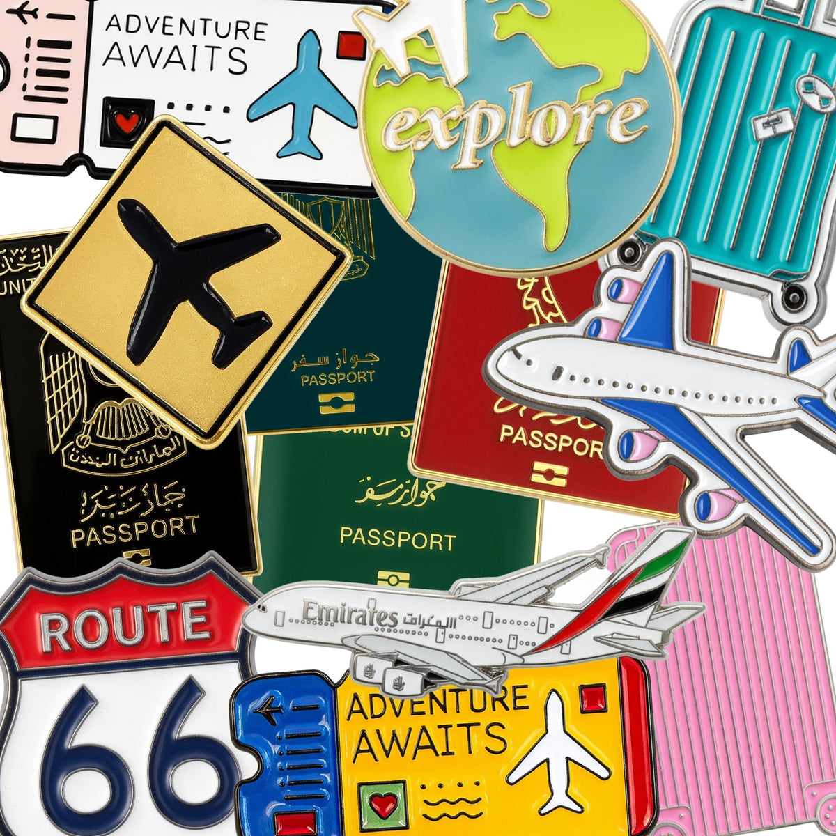Phone Pin Sticker Metal Phone Stickers & Metal Stickers for Phones | StickyPins