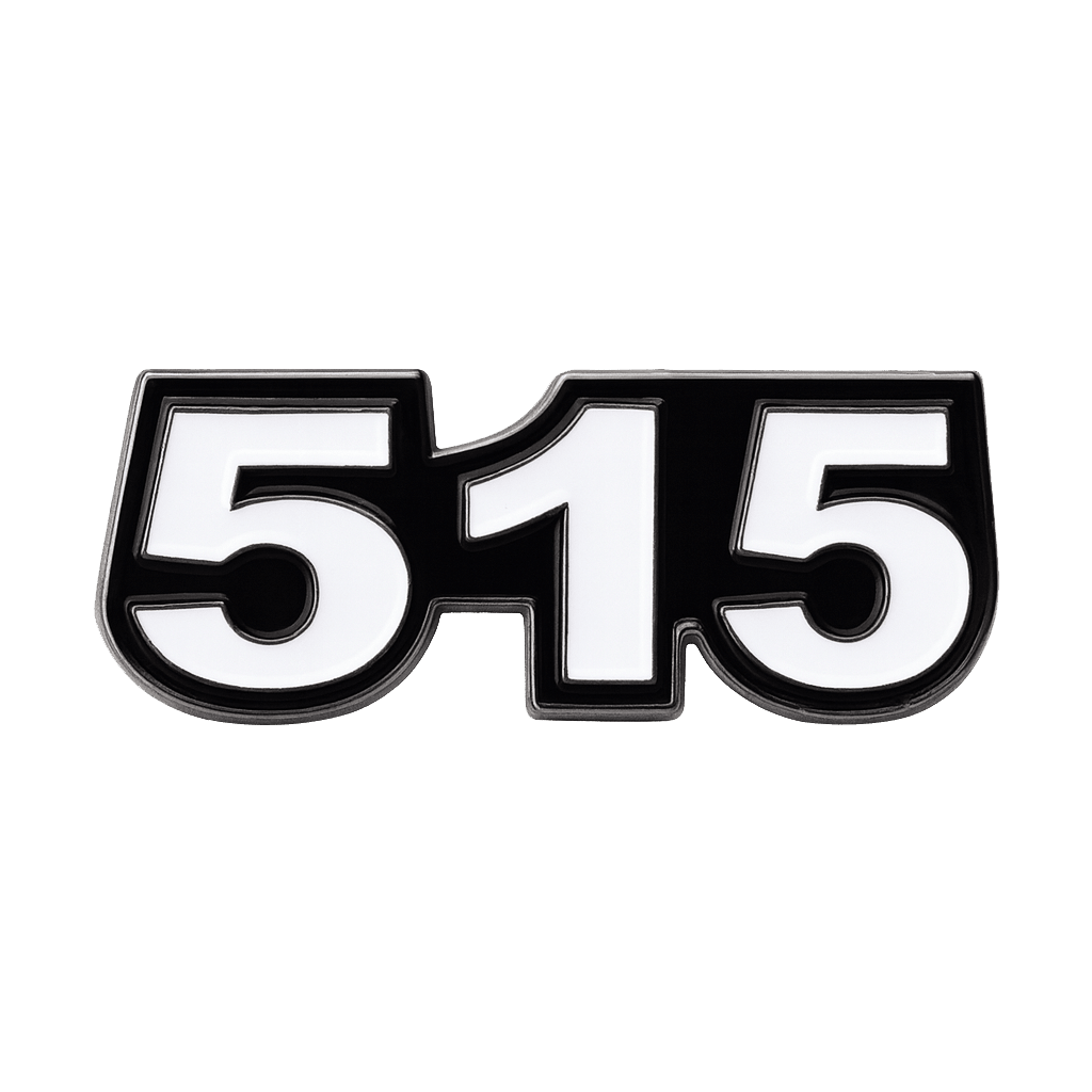Saudi 515 Metal Phone Sticker Tribal Code With 3M Sticky Backing - StickyPins