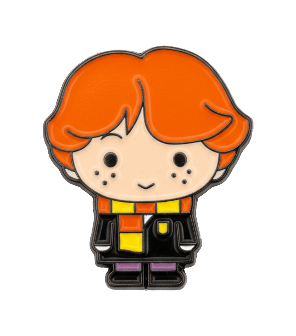 Ron Weasley Cartoon Metal Sticker With 3M Sticky Backing - StickyPins
