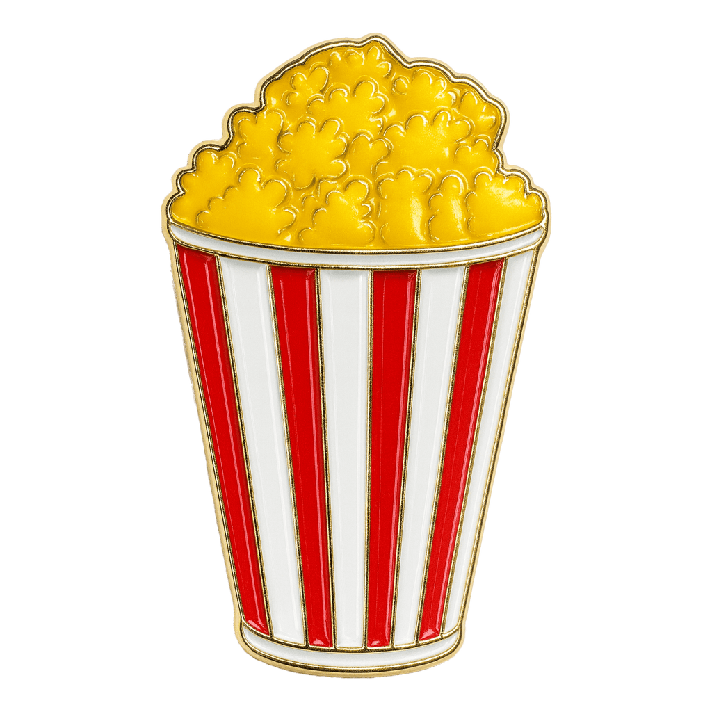 Popcorn Metal Phone Sticker With 3M Sticky Backing - StickyPins