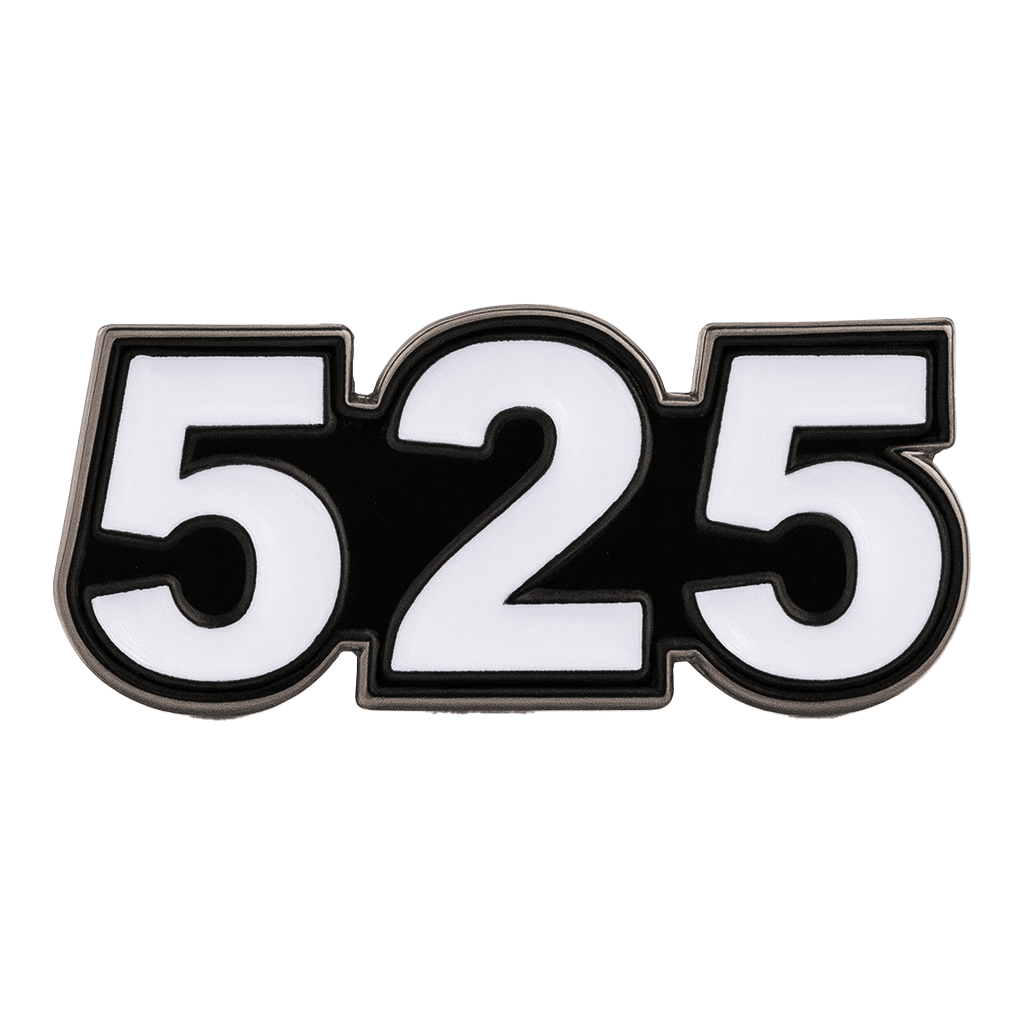 Saudi 525 Metal Phone Sticker Tribal Code With 3M Sticky Backing - StickyPins