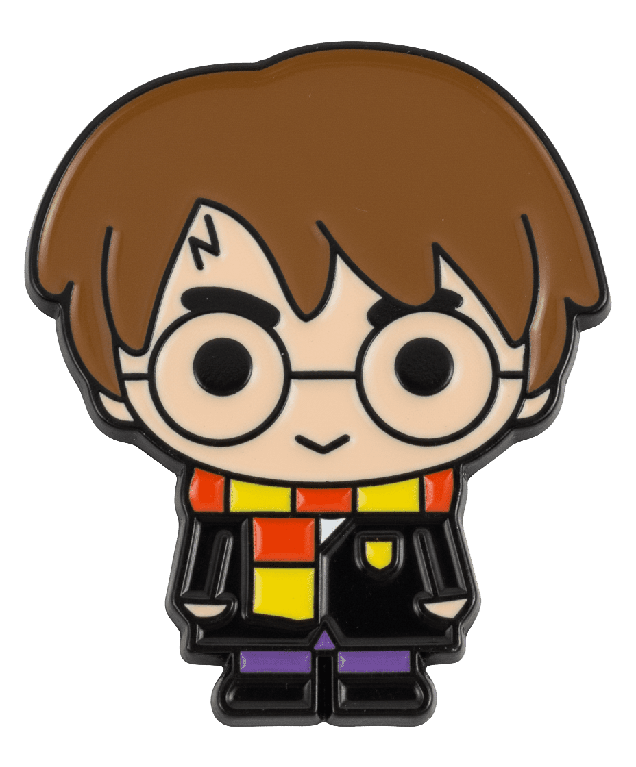 Harry Potter Cartoon Metal Sticker With 3M Sticky Backing - StickyPins
