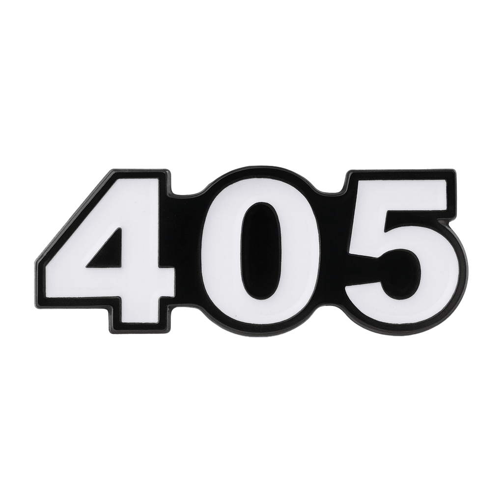 Saudi 405 Metal Phone Sticker Tribal Code With 3M Sticky Backing - StickyPins