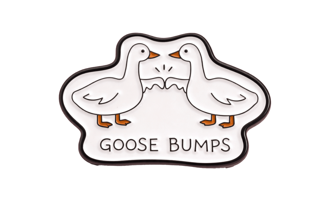 Goose Bumps Metal Phone Sticker with 3M Sticky Backing - StickyPins