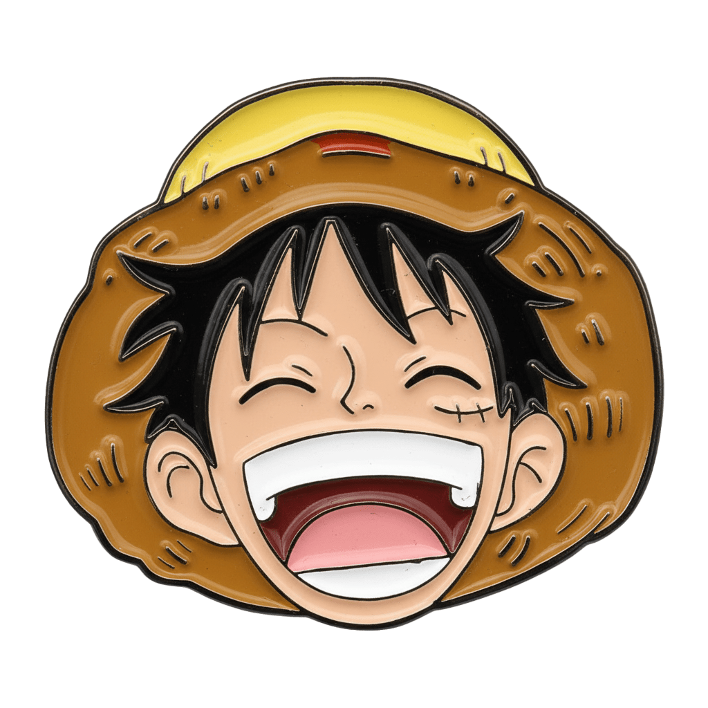 Monkey D. Luffy Metal Sticker With 3M Sticky Backing - StickyPins