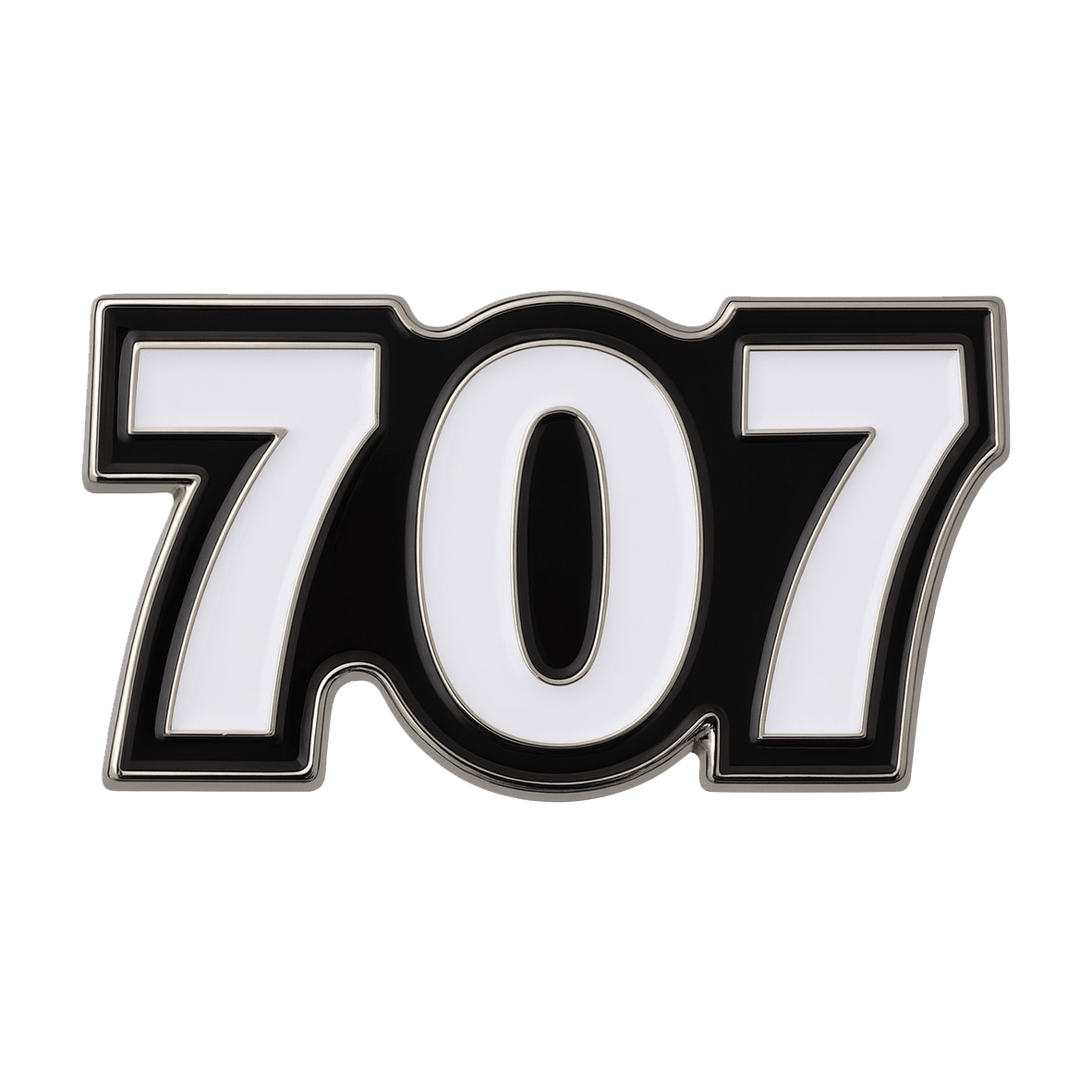 Saudi 707 Metal Phone Sticker Tribal Code With 3M Sticky Backing - StickyPins