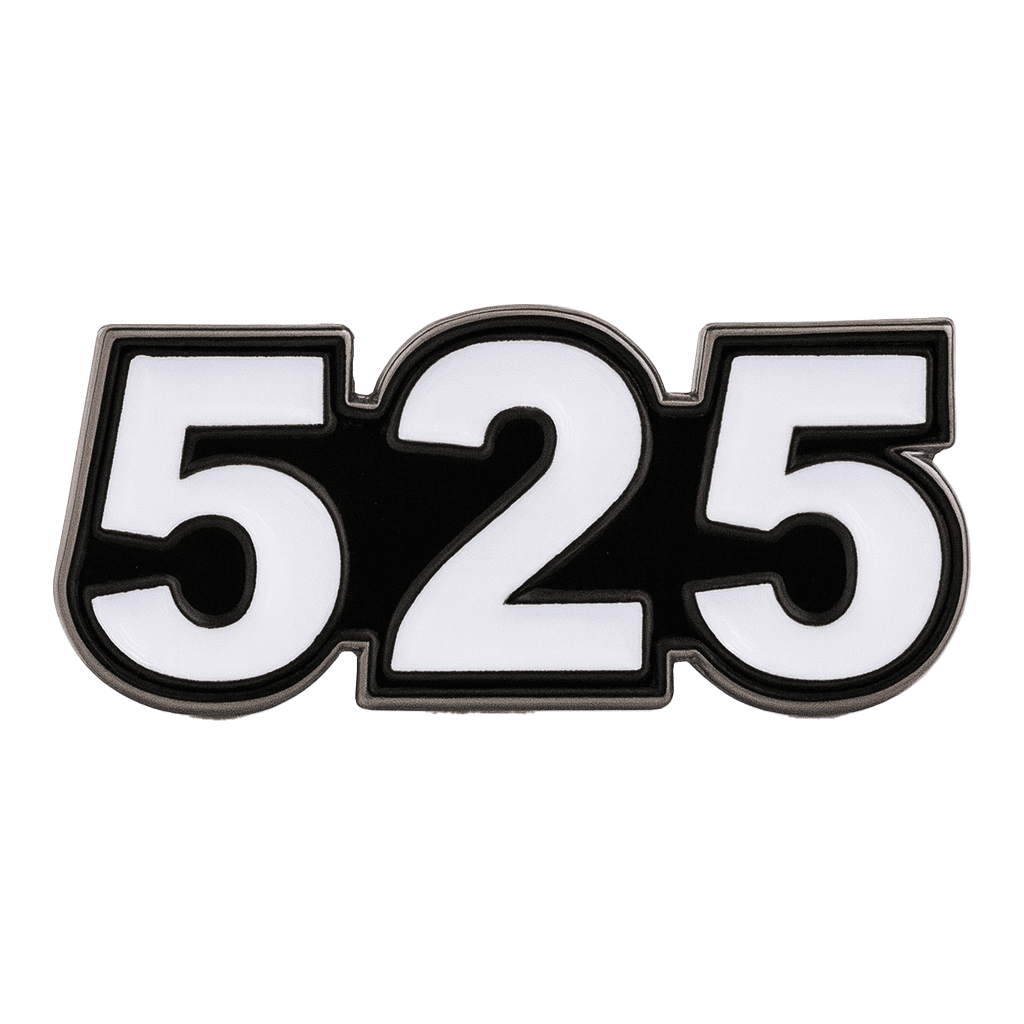 Saudi 525 Metal Sticker Tribal Code With 3M Sticky Backing - StickyPins