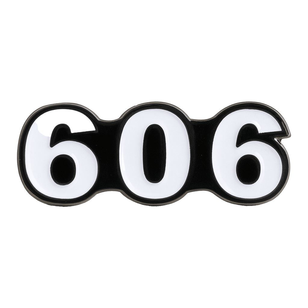 Saudi 606 Metal Phone Sticker Tribal Code With 3M Sticky Backing - StickyPins