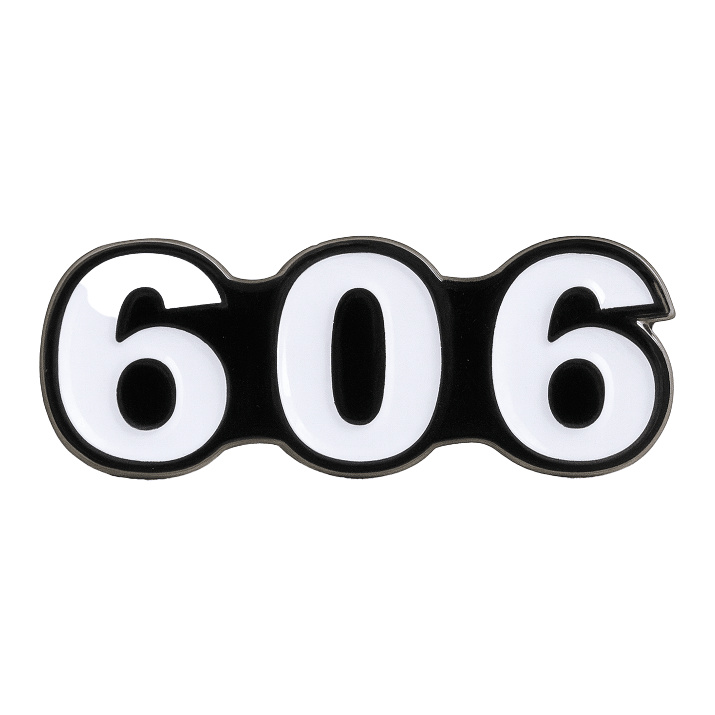 Saudi 606 Metal Phone Sticker Tribal Code With 3M Sticky Backing - StickyPins