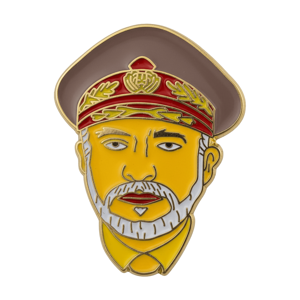 Sultan Qaboos Bin Said Metal Phone Sticker With 3M Sticky Backing - StickyPins