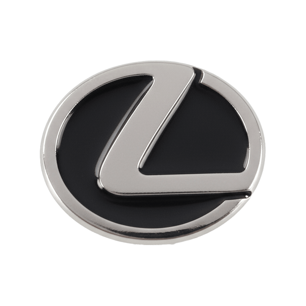 Lexus Logo Metal Sticker With 3M Sticky Backing - StickyPins