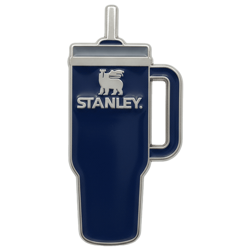 Stanley Cup Metal Sticker With 3M Sticky Backing - StickyPins