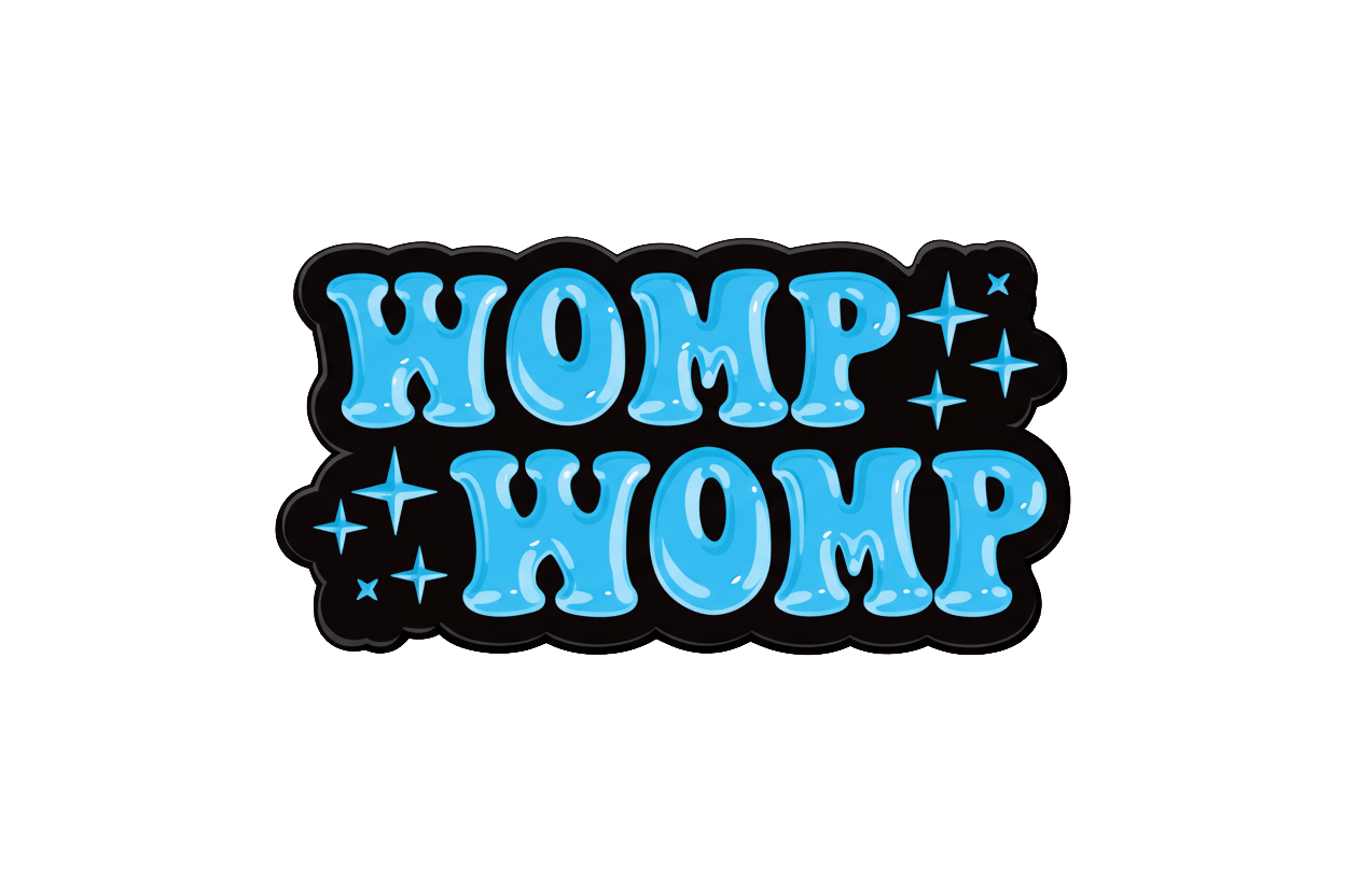 Womp Womp Metal Phone Stickers with 3M Sticky Backing - StickyPins