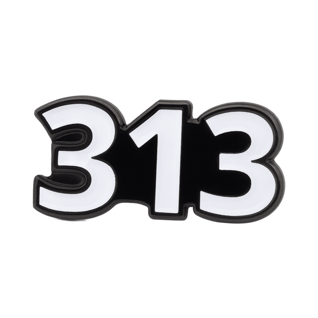 Saudi 313 Metal Phone Sticker Tribal Code With 3M Sticky Backing - StickyPins