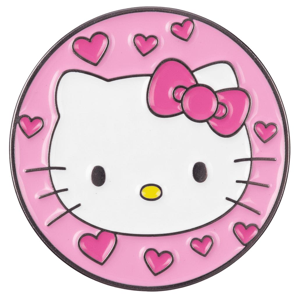 Hello Kitty Metal Sticker With 3M Sticky Backing - StickyPins