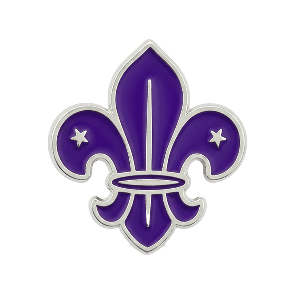 Scouts Logo Metal Phone Sticker With 3M Sticky Backing - StickyPins