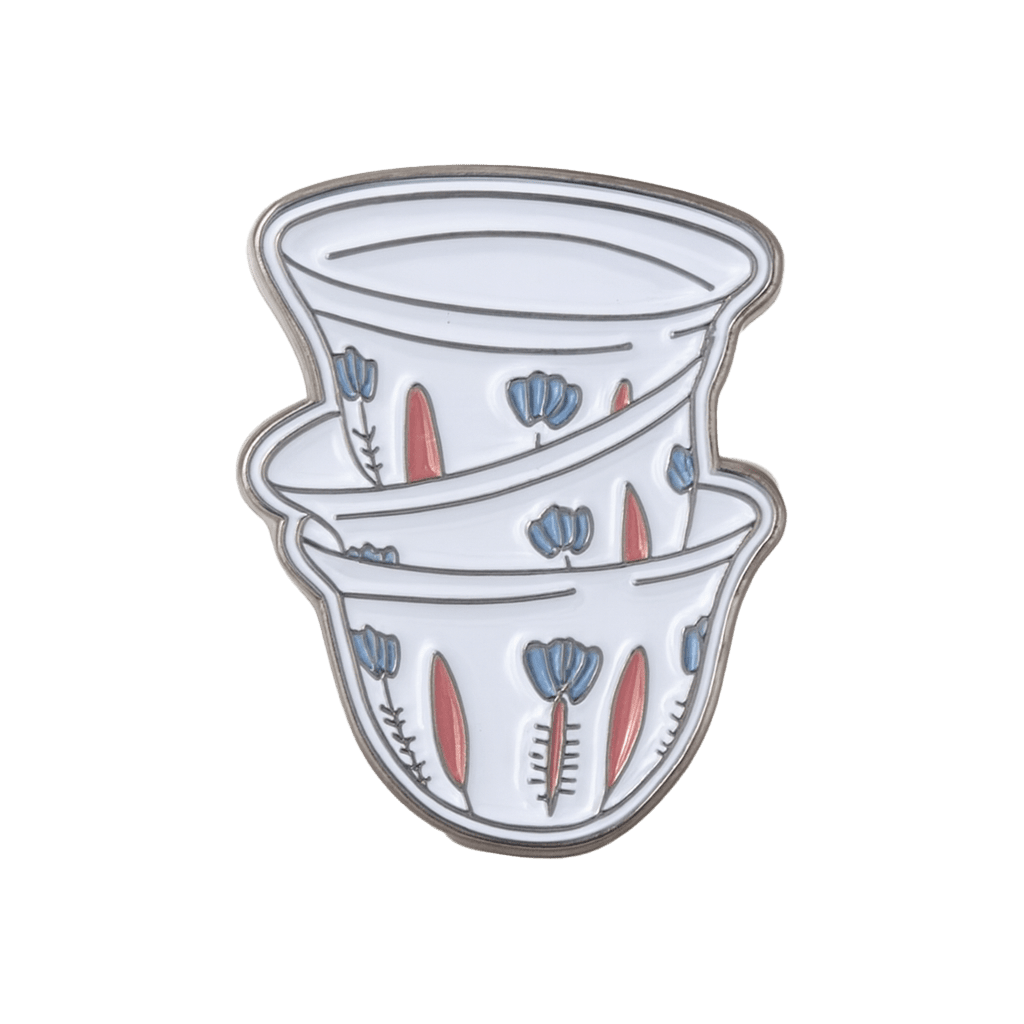 Finjan Arabic Coffee Cups Metal Phone Sticker With 3M Sticky Backing - StickyPins