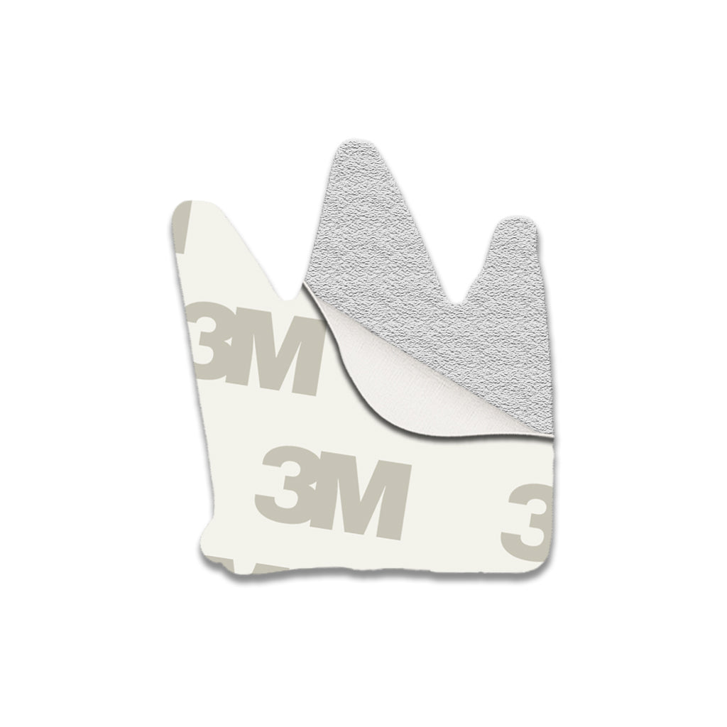 Gold Cartoon Crown Metal Phone Sticker With 3M Sticky Backing - StickyPins