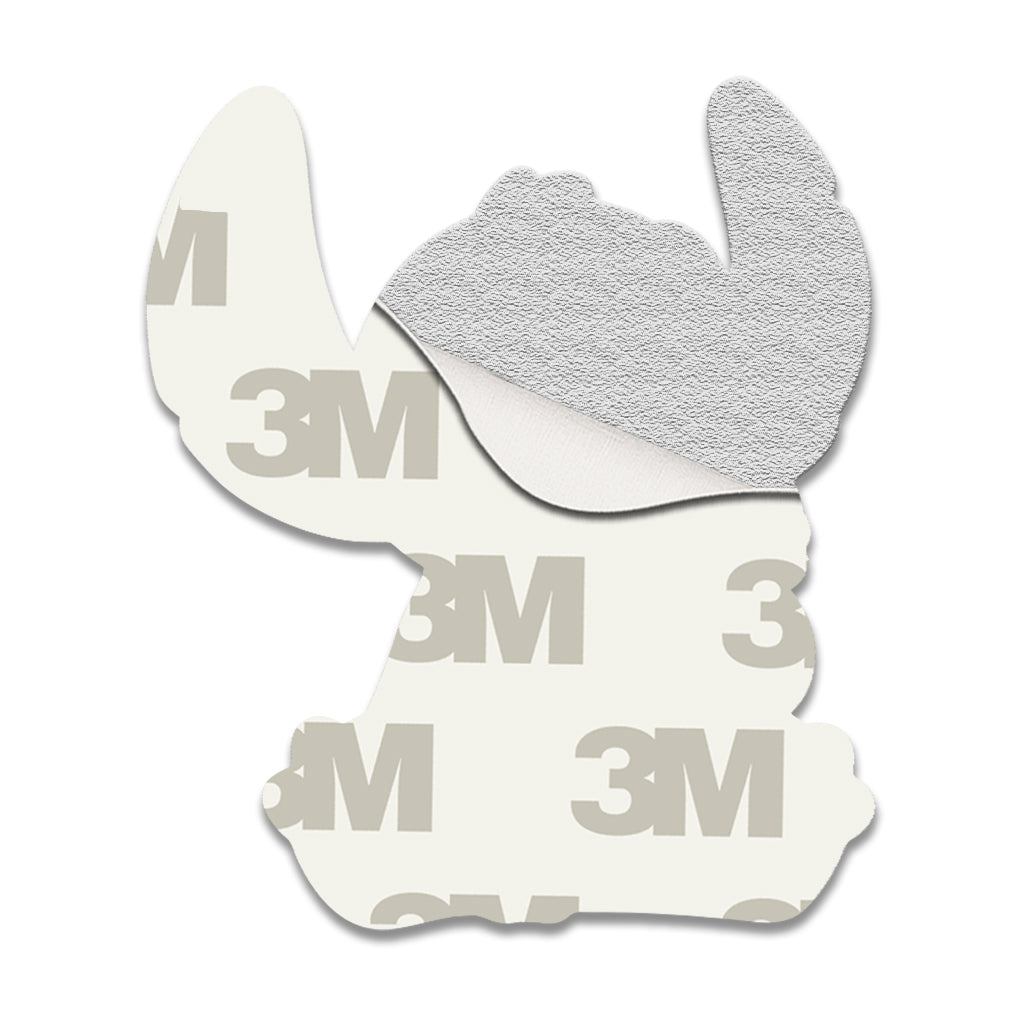 Stitch Eating Ice Cream Metal Sticker With 3M Sticky Backing - StickyPins
