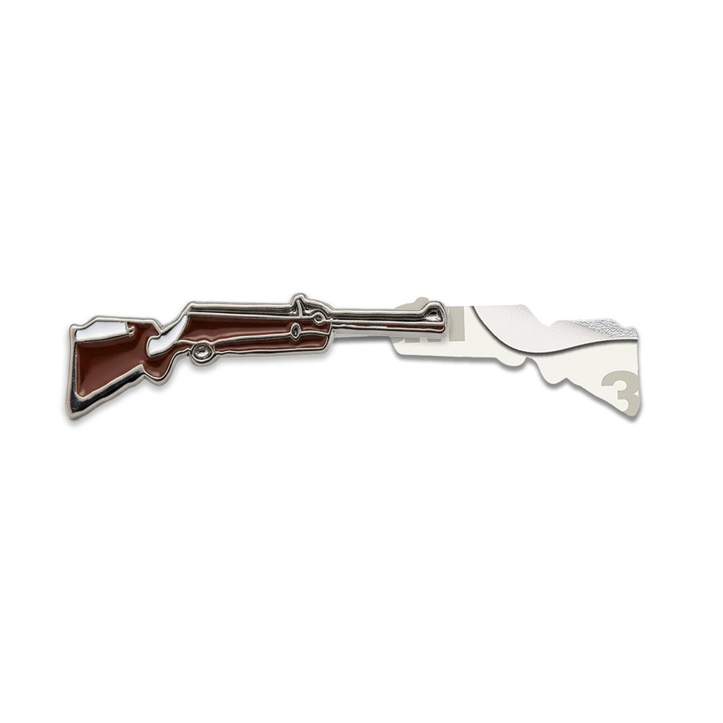 Rifle Metal Phone Sticker With 3M Sticky Backing - StickyPins