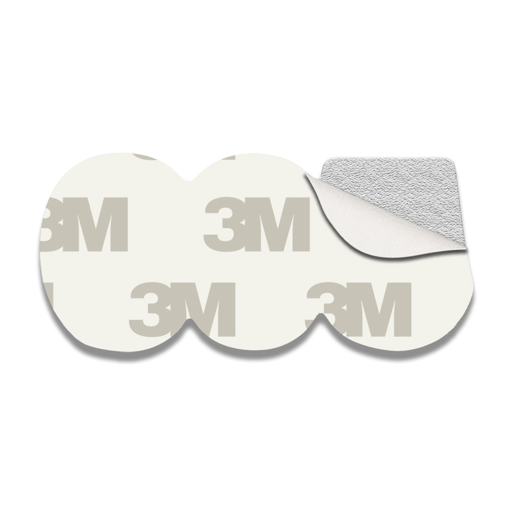 Saudi 509 Metal Phone Sticker Tribal Code With 3M Sticky Backing