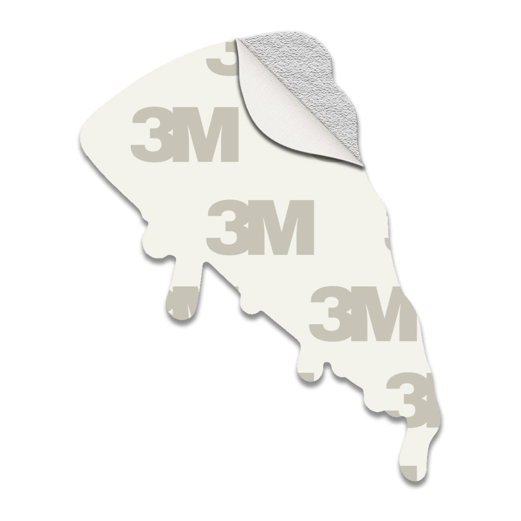 Pepperoni Pizza Slice Metal Phone Sticker With 3M Sticky Backing - StickyPins