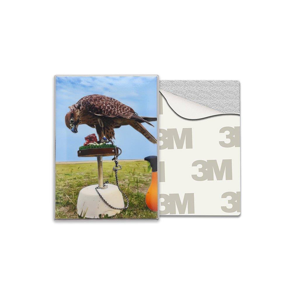 Falcon Metal Phone Sticker With 3M Sticky Backing - StickyPins