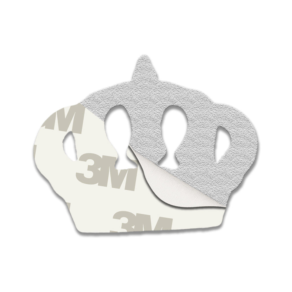 Gold Crown Metal Phone Sticker With 3M Sticky Backing - StickyPins