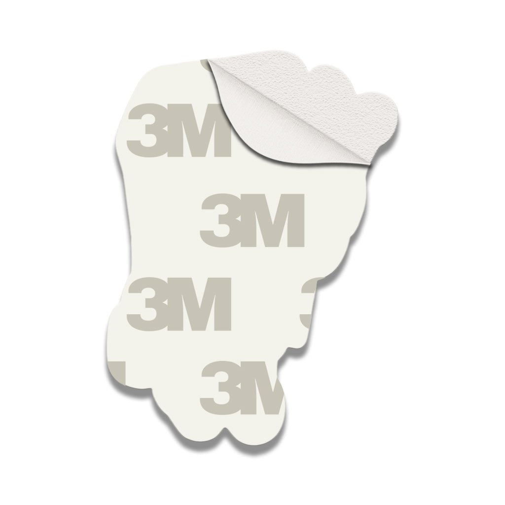 KDD Chocolate Milk Kuwait Flag Metal Phone Sticker With 3M Sticky Backing - StickyPins