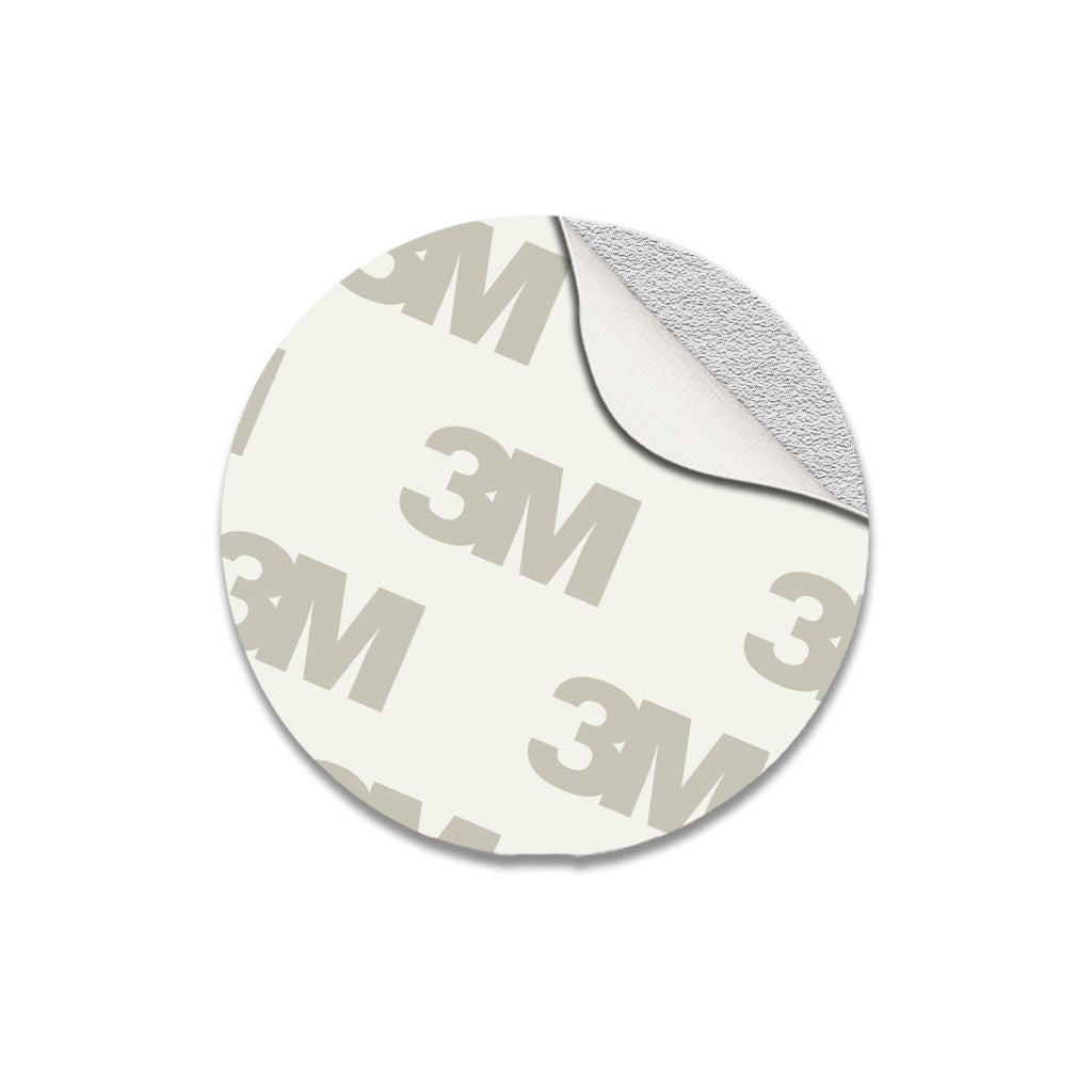 Yellow Happy Face Metal Phone Sticker With 3M Sticky Backing - StickyPins