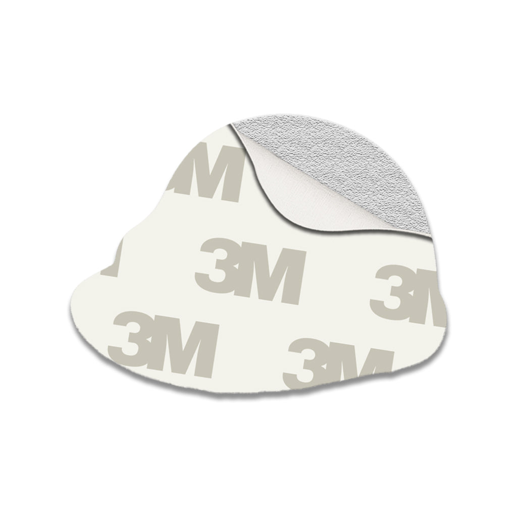 Yellow Hard Hat Metal Phone Sticker With 3M Sticky Backing - StickyPins