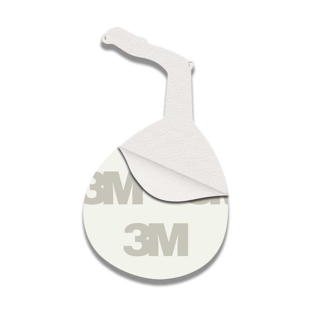 Oud Instrument Metal Phone Sticker With 3M Sticky Backing