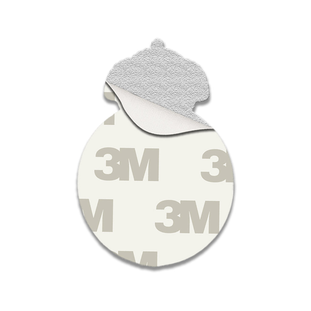 Real Madrid FC Logo Crest Metal Phone Sticker With 3M Sticky Backing - StickyPins