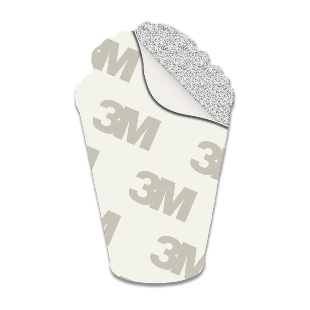 Popcorn Metal Sticker With 3M Sticky Backing - StickyPins