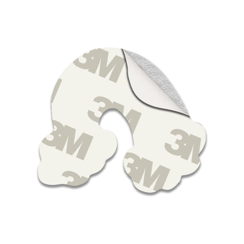 Rainbow With Clouds Metal Sticker With 3M Sticky Backing - StickyPins