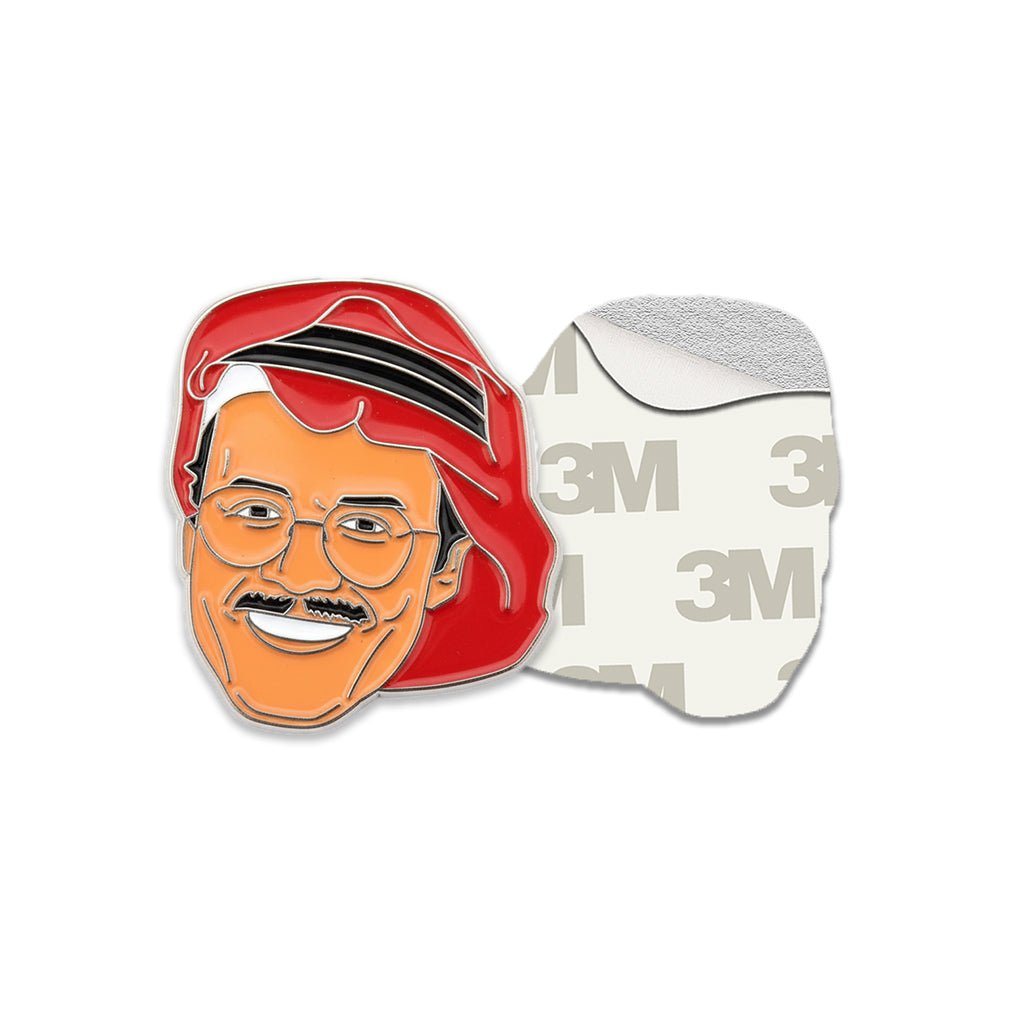 Talal Maddah Metal Phone Sticker With 3M Sticky Backing - StickyPins