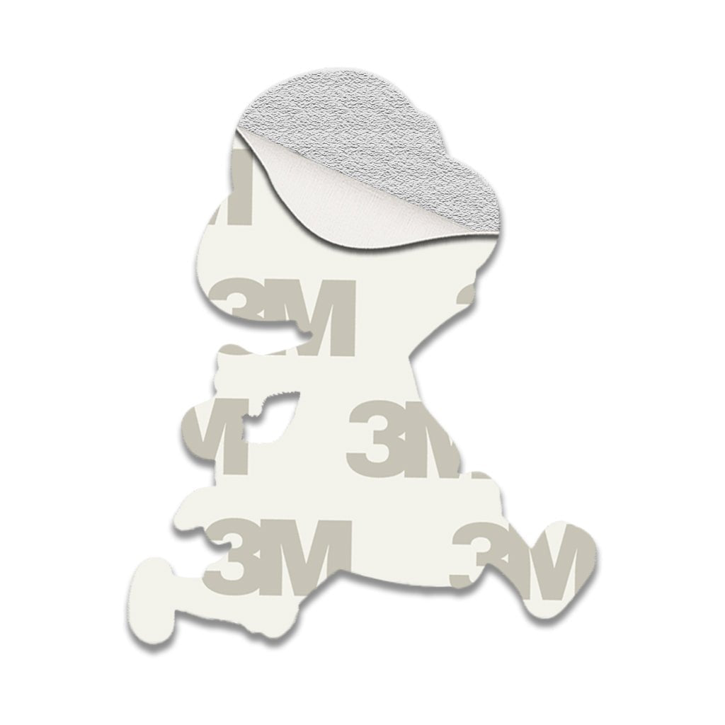 Monkey D. Luffy Running Metal Sticker With 3M Sticky Backing - StickyPins