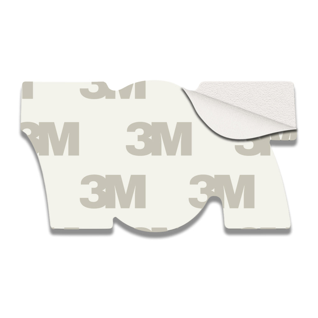 Saudi 707 Metal Phone Sticker Tribal Code With 3M Sticky Backing