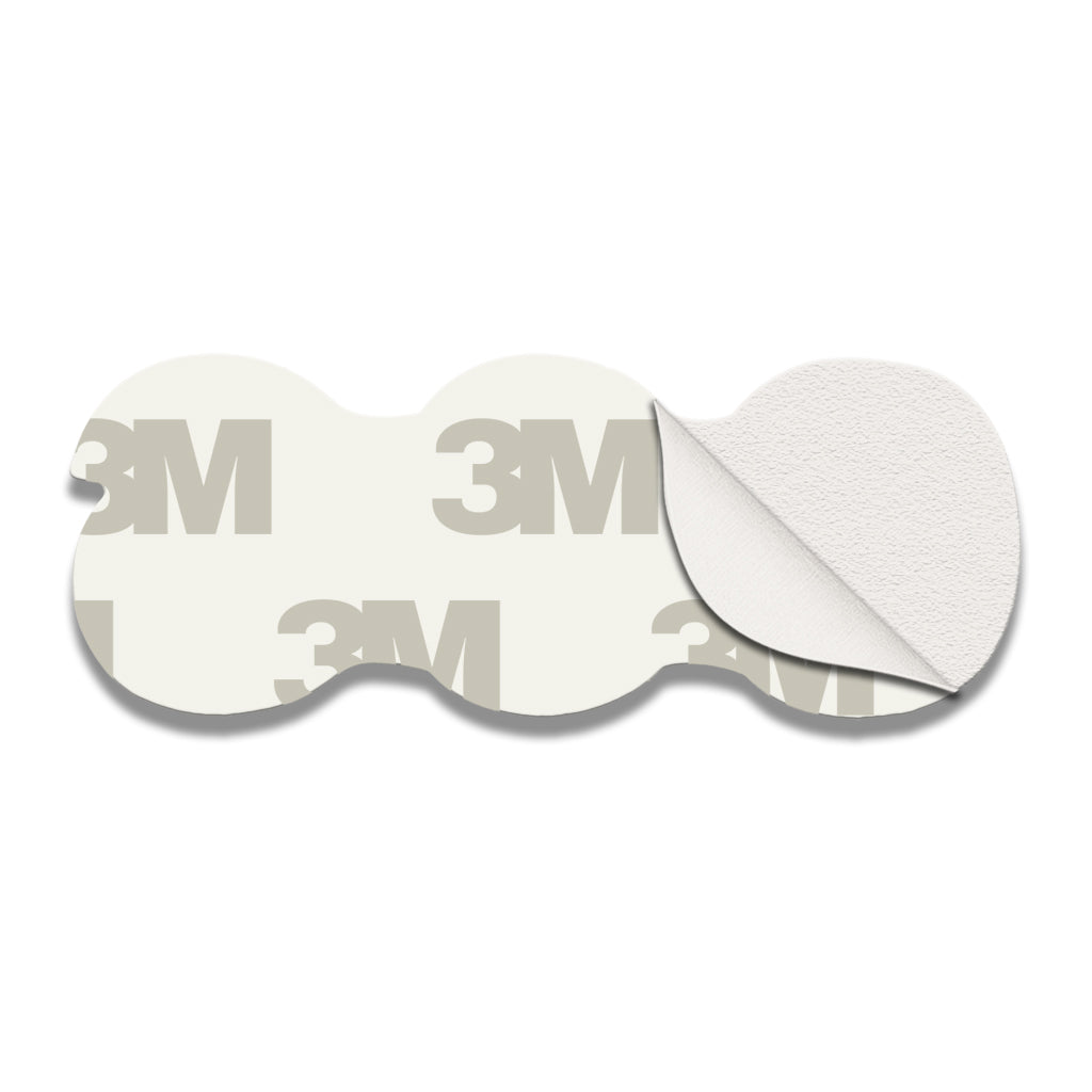 Saudi 606 Metal Phone Sticker Tribal Code With 3M Sticky Backing