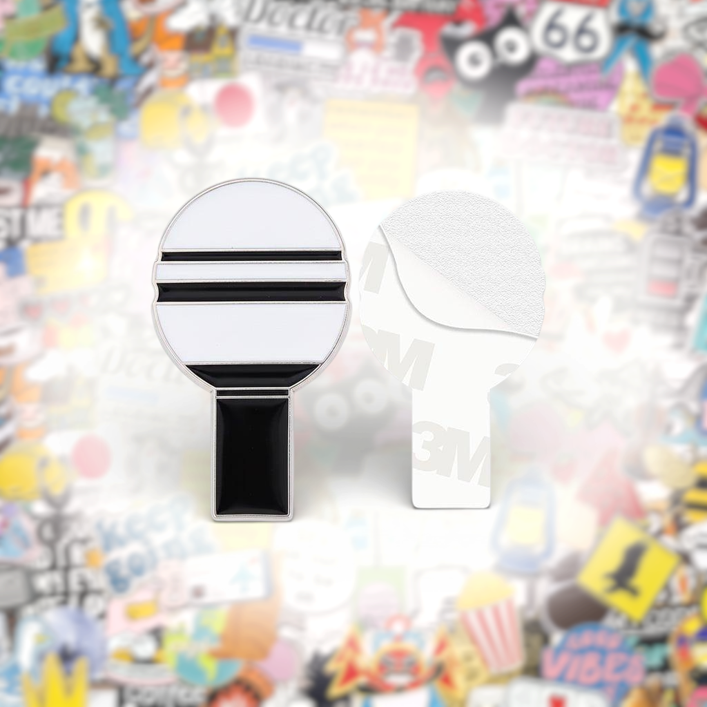 Buraidah Tower Qassim Metal Phone Sticker With 3M Sticky Backing - StickyPins