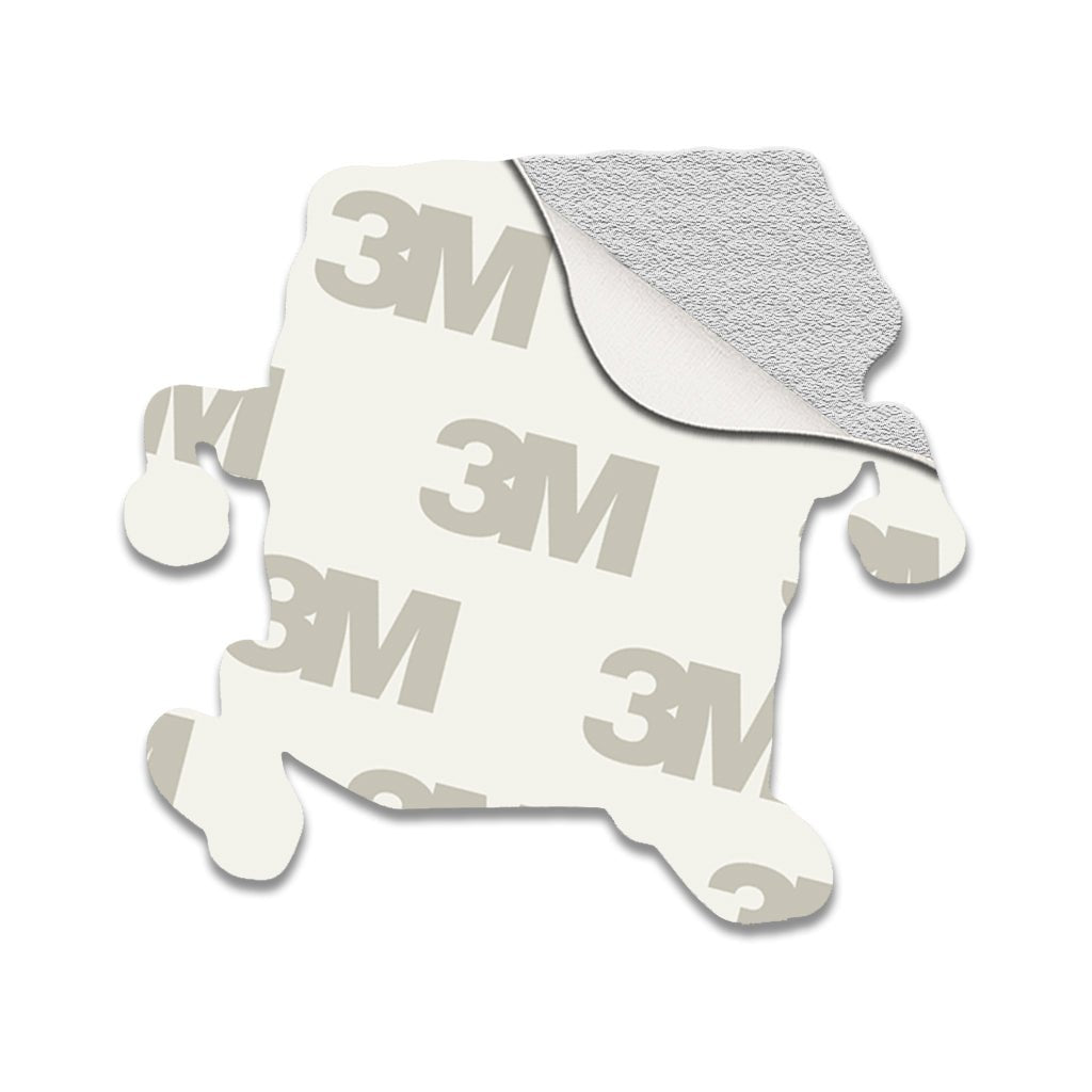 Spongebob Running Metal Sticker With 3M Sticky Backing - StickyPins