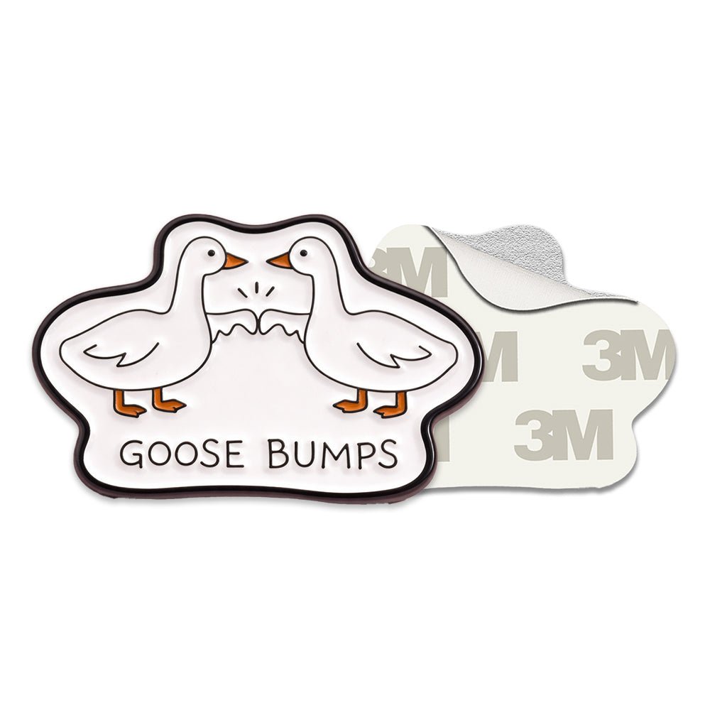 Goose Bumps Metal Phone Sticker with 3M Sticky Backing - StickyPins