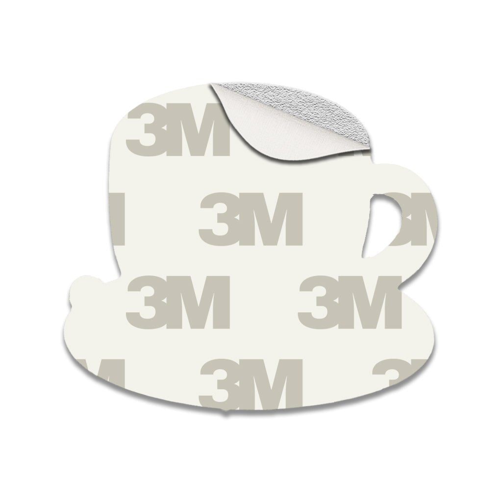 I Need My Space Galaxy Tea Metal Sticker With 3M Sticky Backing - StickyPins