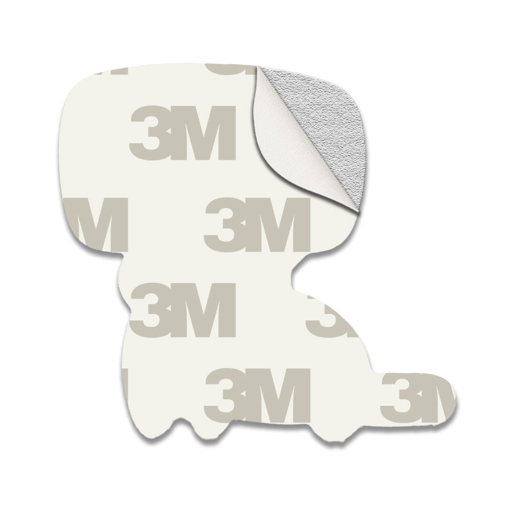 Huh? Black Cat Metal Phone Sticker With 3M Sticky Backing - StickyPins