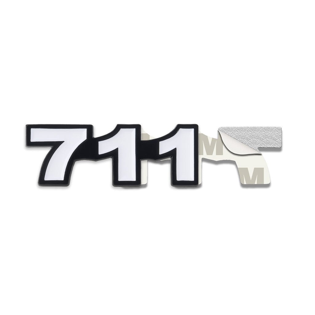 Saudi 711 Metal Phone Sticker Tribal Code With 3M Sticky Backing - StickyPins
