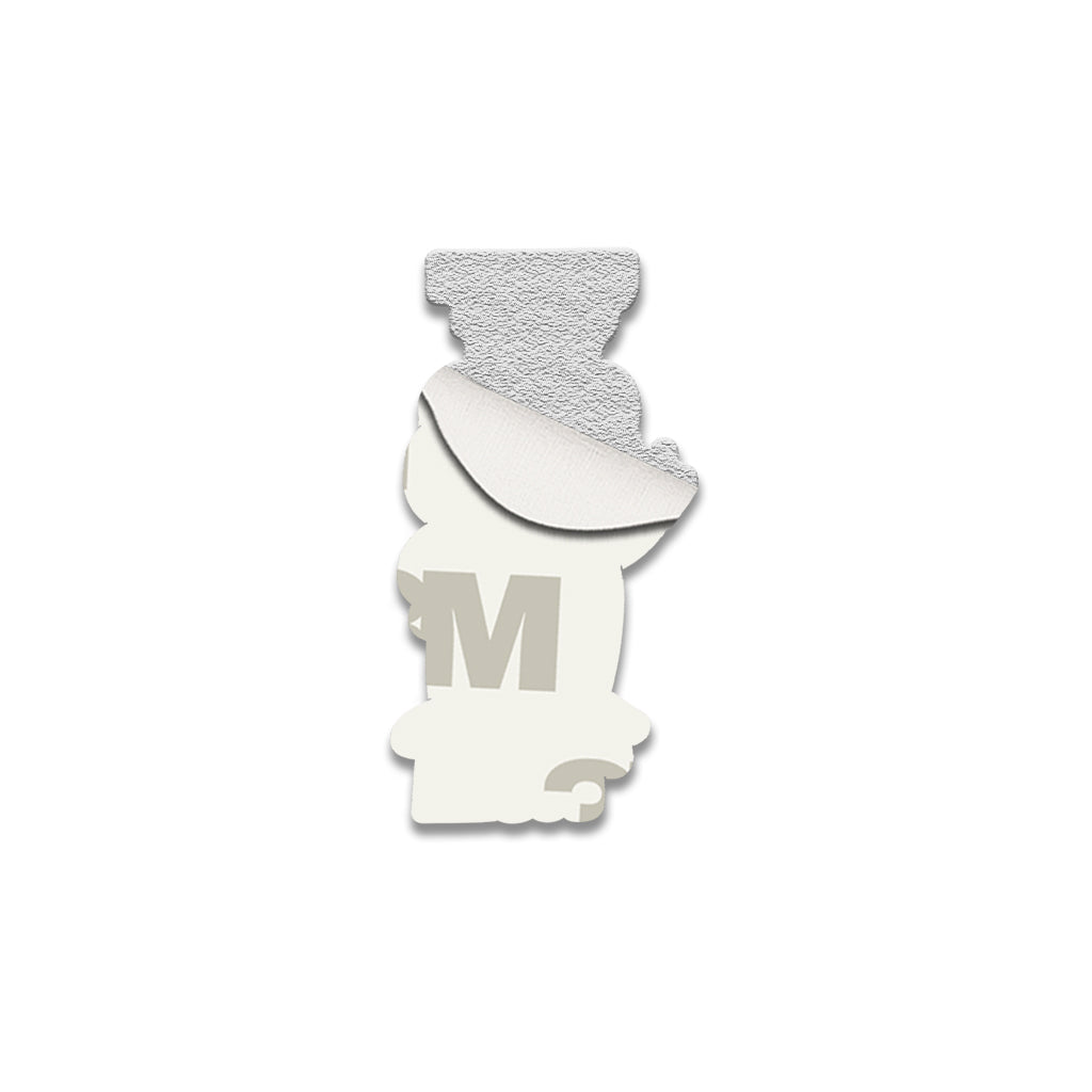 I May Have A Touch Of The 'Tism Frog Metal Phone Sticker with 3M Sticky Backing - StickyPins