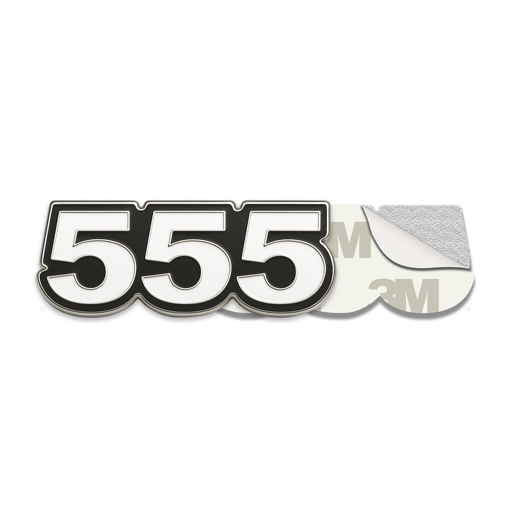 Saudi 555 Metal Phone Sticker Tribal Code With 3M Sticky Backing - StickyPins
