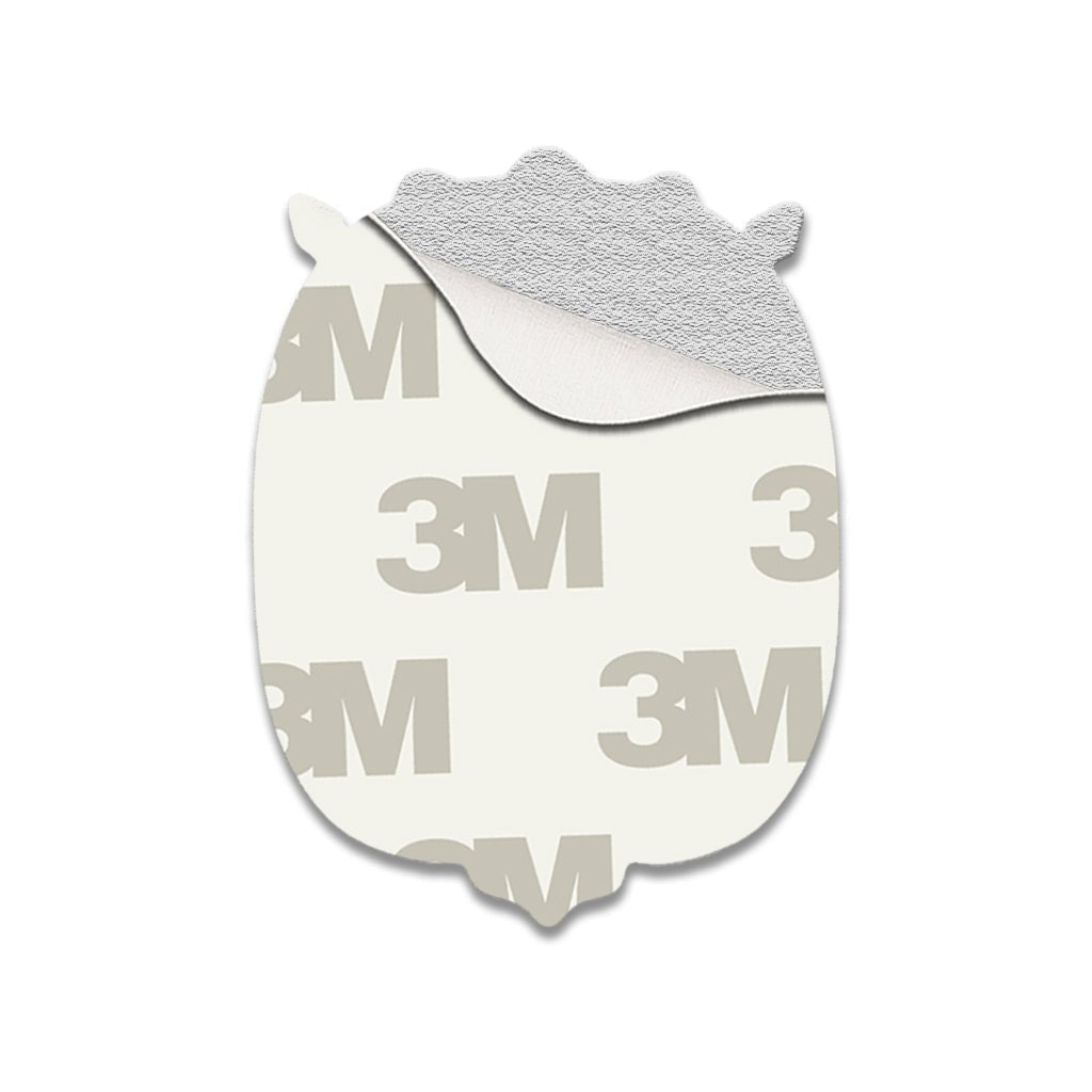 Abu Dhabi Coat of Arms Metal Phone Sticker With 3M Sticky Backing - StickyPins