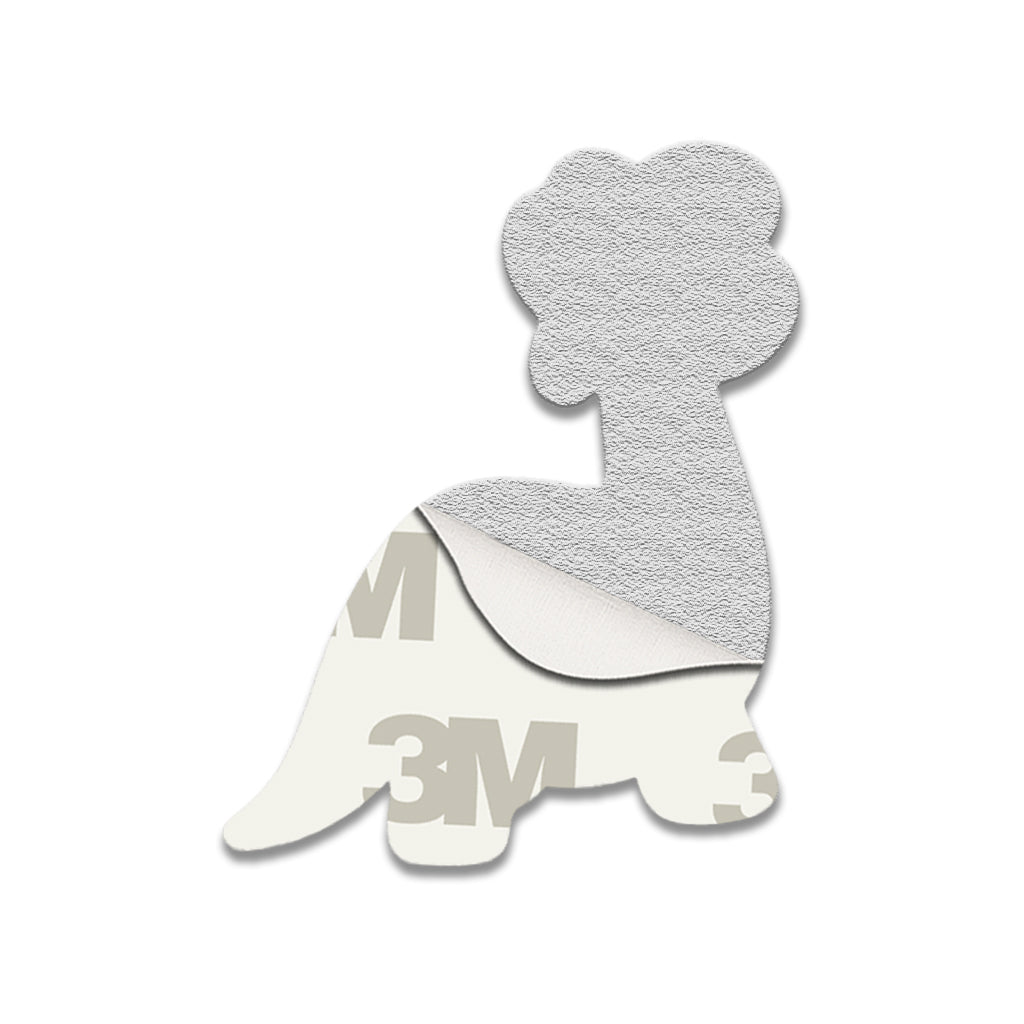 Cowboy Dinosaur Metal Phone Sticker with 3M Sticky Backing - StickyPins