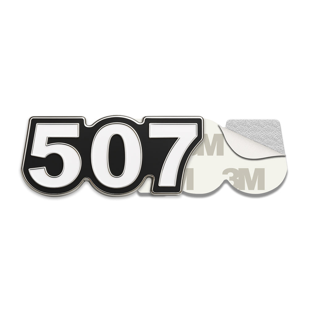 Saudi 507 Metal Phone Sticker Tribal Code With 3M Sticky Backing